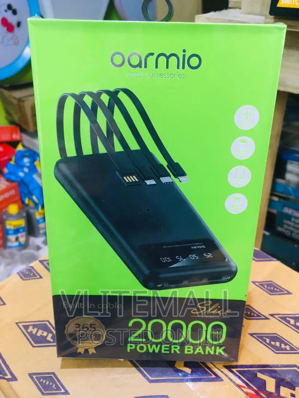 Oraimo 20000mah 3 Usb Port Power Bank