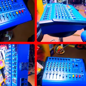 8 Channels Powered Mixer Amp Amplifier