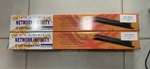 Network Infinity 1u 19" Cable Manager Panel