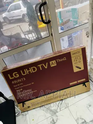 Unique Designed LG 49UN7340 49” Uhd Smart Electric Tv.