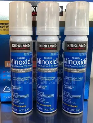 Kirkland Minoxidil Foam - Hairline, Beard and Baldness Growt