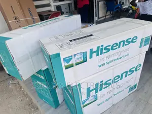 2.5hp __Split~R410 Gas Hisense AC White Airflow