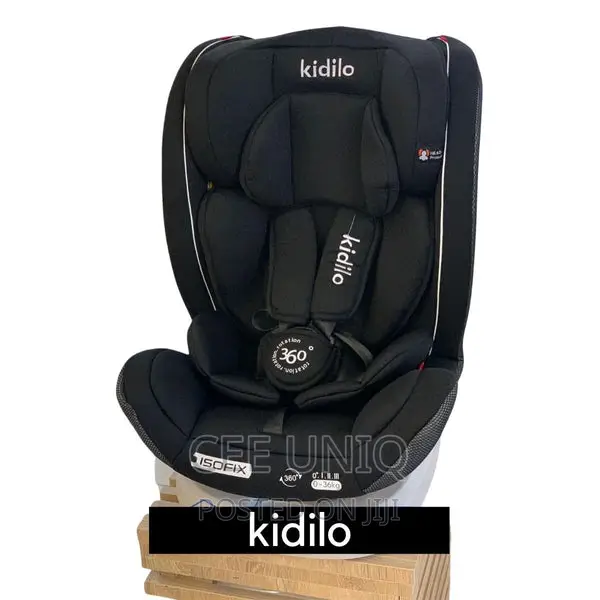 Kidilo 360 Rotation Car Seat With Isofix