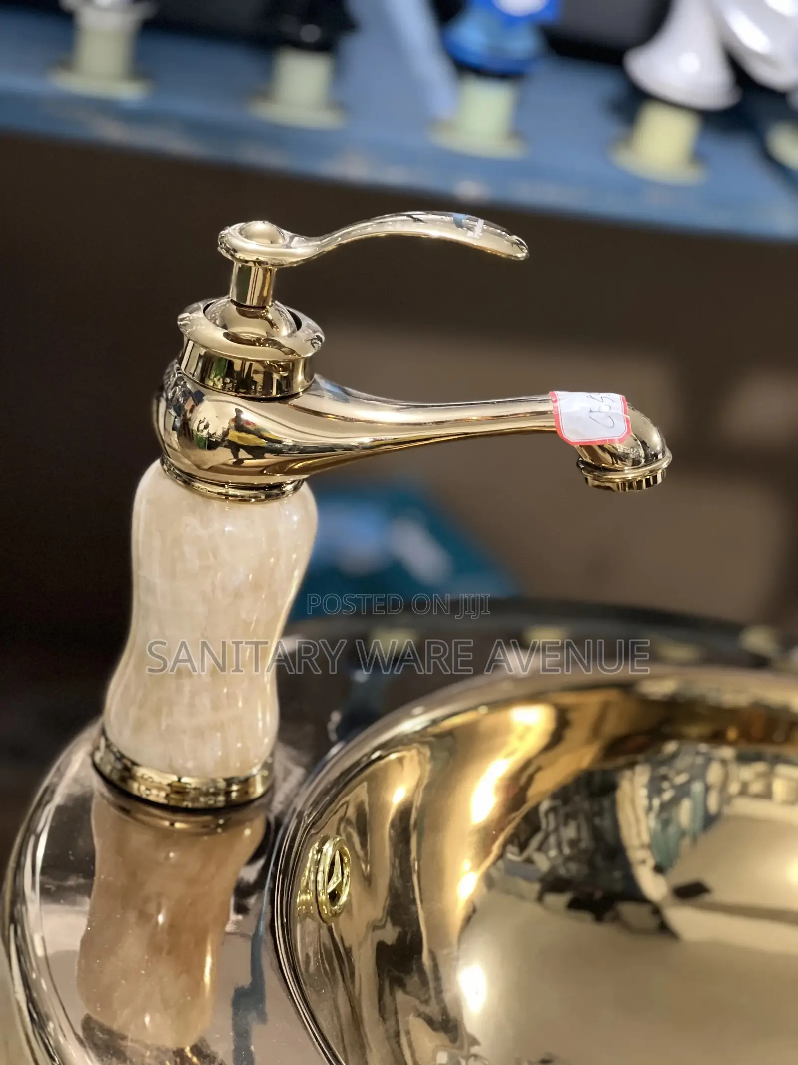 Executive Gold Tap - Basin Tap - Water Faucet