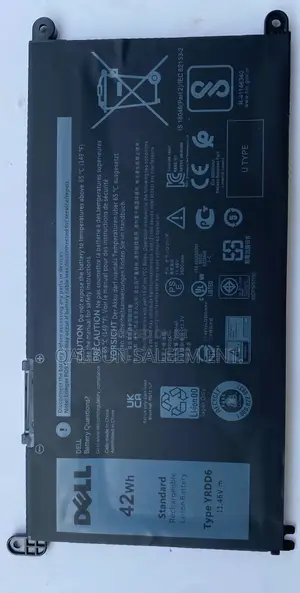 Dell Yrdd6 Laptop Battery For Inspiron 7586 5482 5491 3310