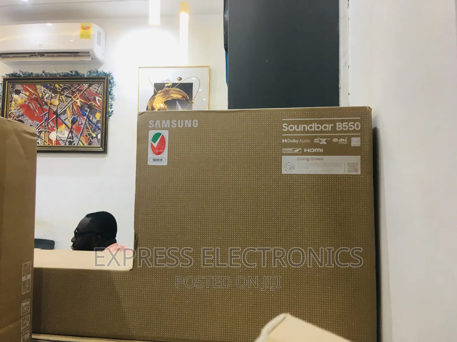 Extra Bass Sound System Samsung B550 400W Black _\