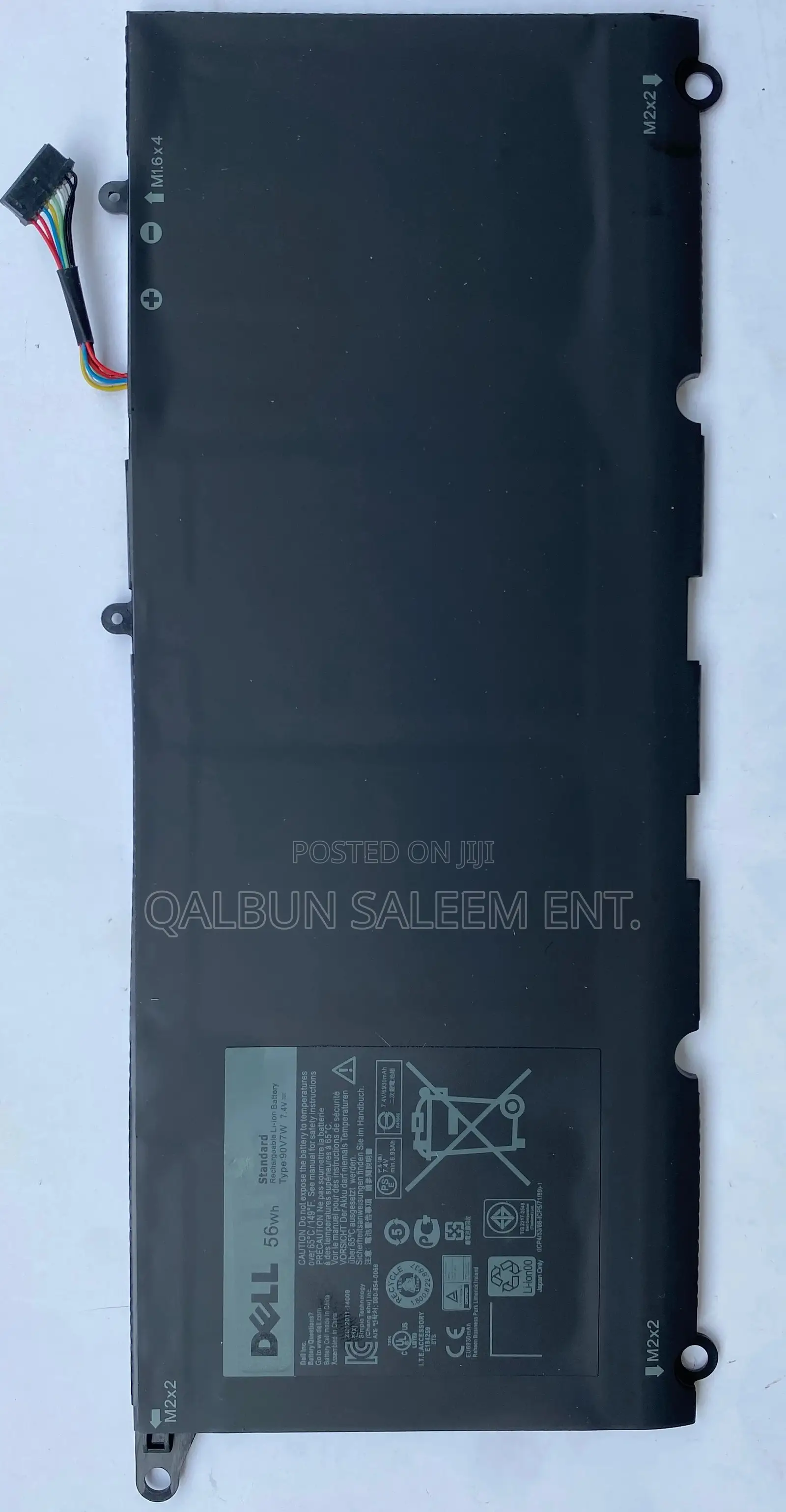 Dell 90V7W JD25G Laptop Battery for XPS 13 9350 13d-9343