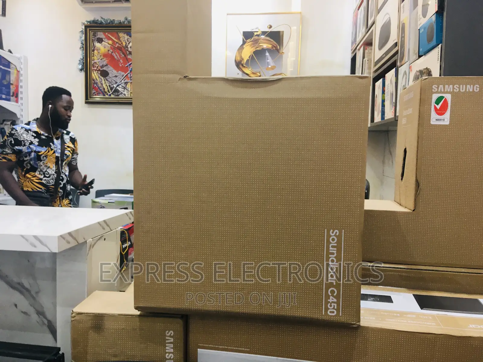 Fill Your Room With Samsung Sound System Woofer 300w C450