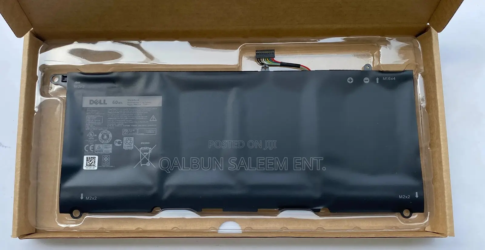 Dell Pw23y Laptop Battery For Xps 13 9360 Series