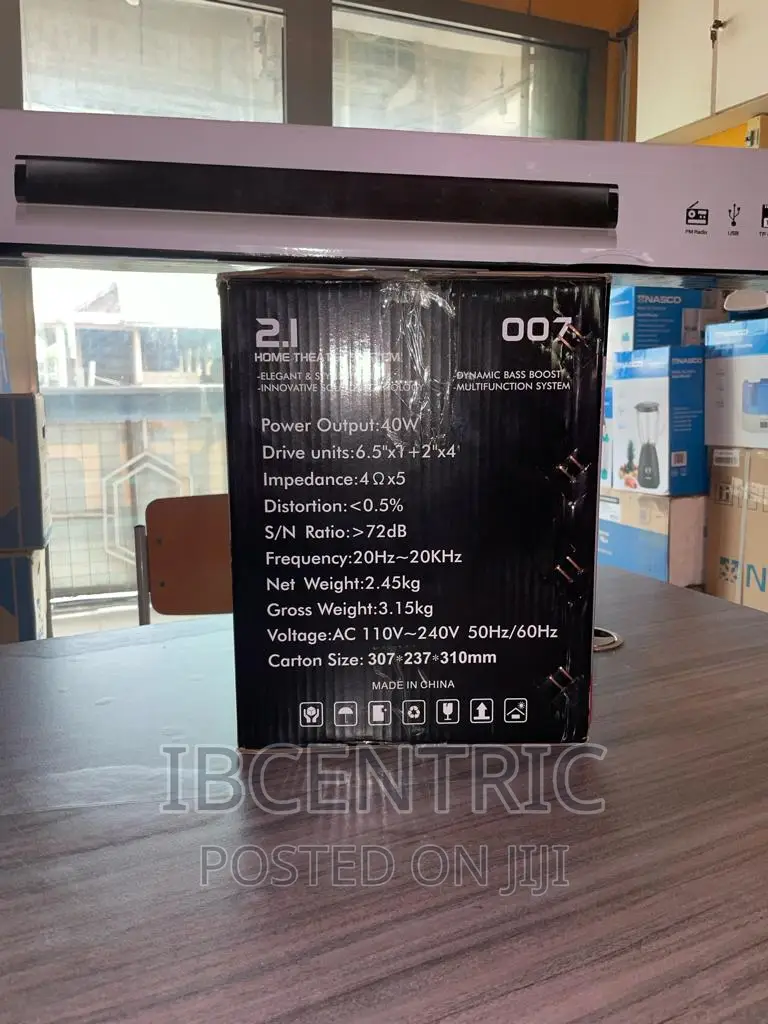 JVC 2.1ch Home Theatre System