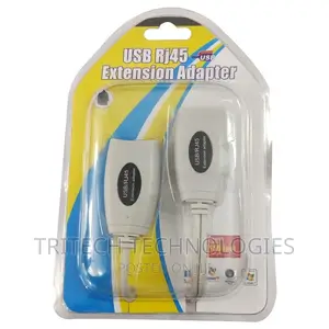 USB RJ45 Extension Adapter With Range Up to 150 Feet Length