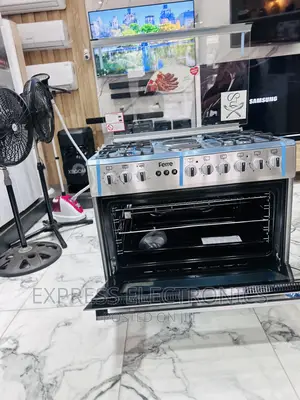 All Gas 6burner Stove Oven Grill 60/90 Sliver