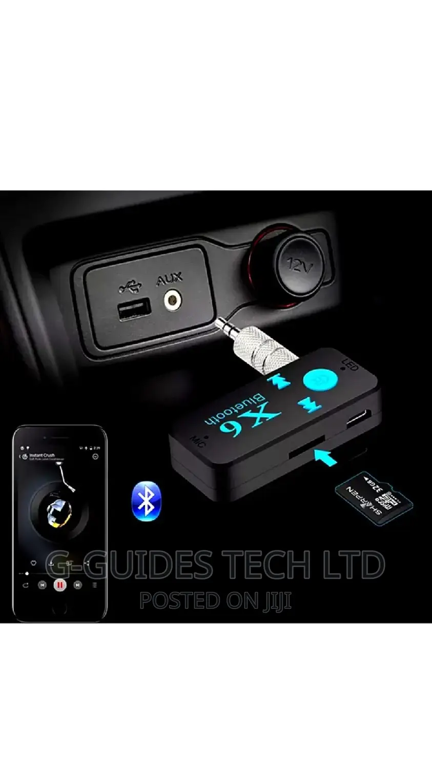 Bluetooth Music Receiver , Car Bluetooth Music Receiver Aux