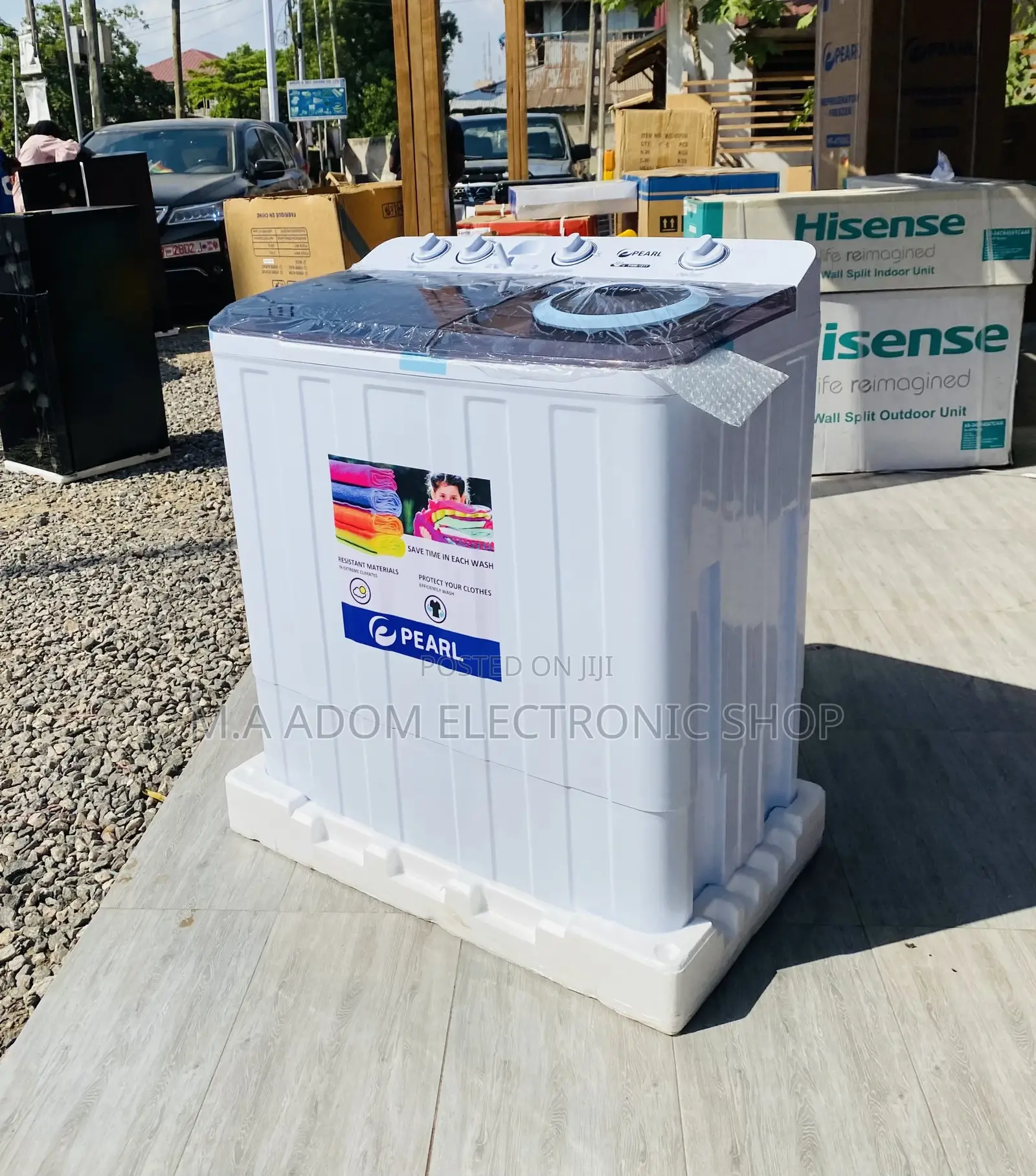 Buy High Quality Pearl 12kg Semi-Automatic Washing Machine 