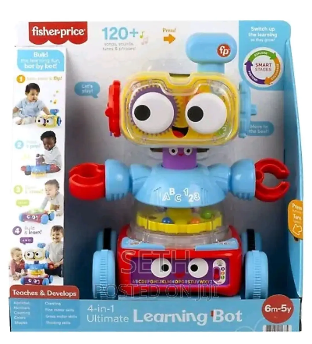 Children Kids Fisher-price 4-in-1 Learning Bot