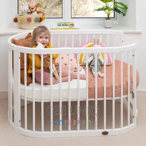 6 in 1 Multifunctional Crib Cot for Kids