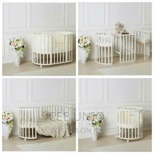 6 in 1 Multifunctional Crib Cot for Kids