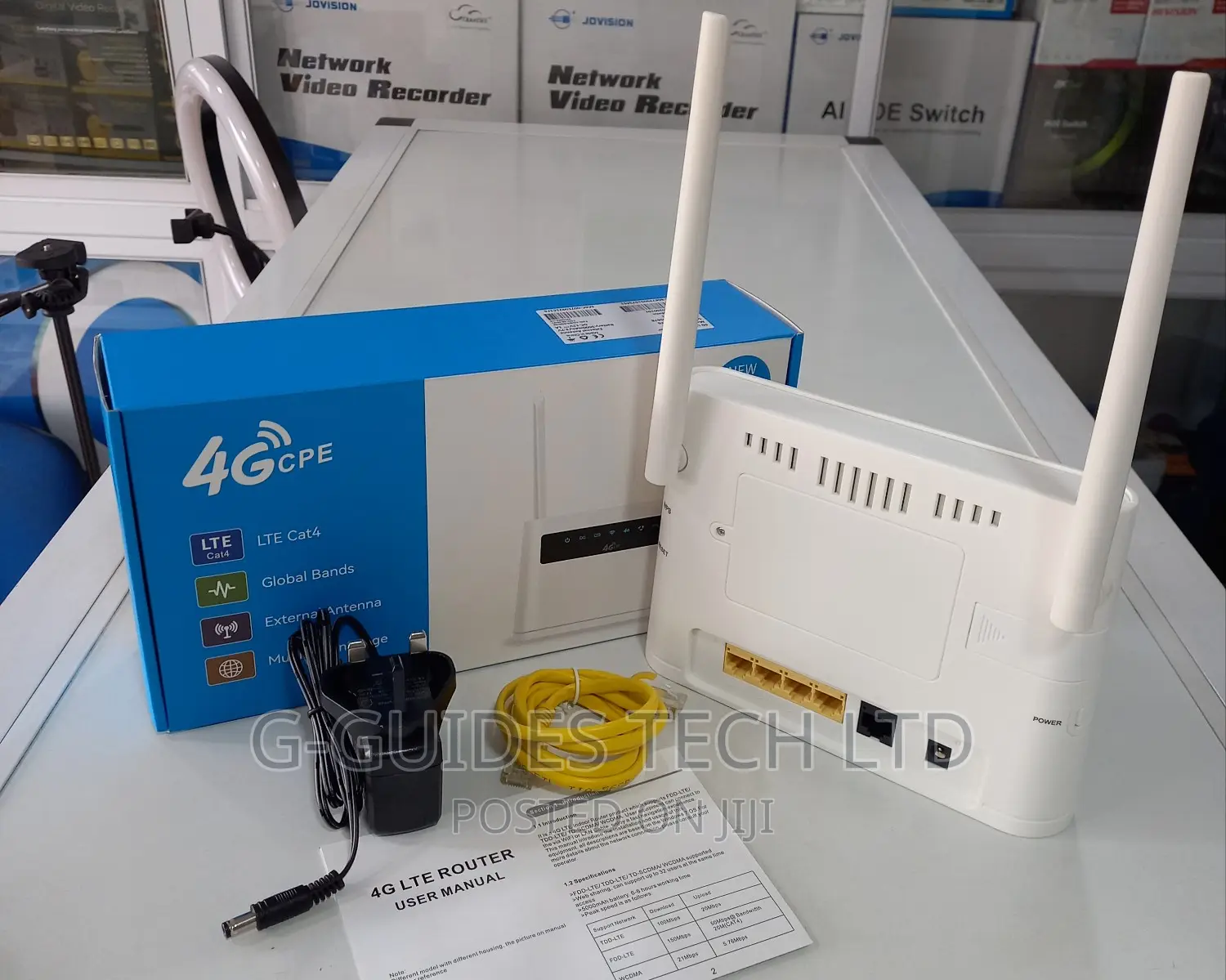 4G LTE Indoor Router , 4G LTE Universal SIM Router 300mbps