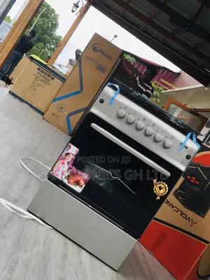 Ferre 4 Gas Cooker Oven With Grill 60x90 Glass Lid
