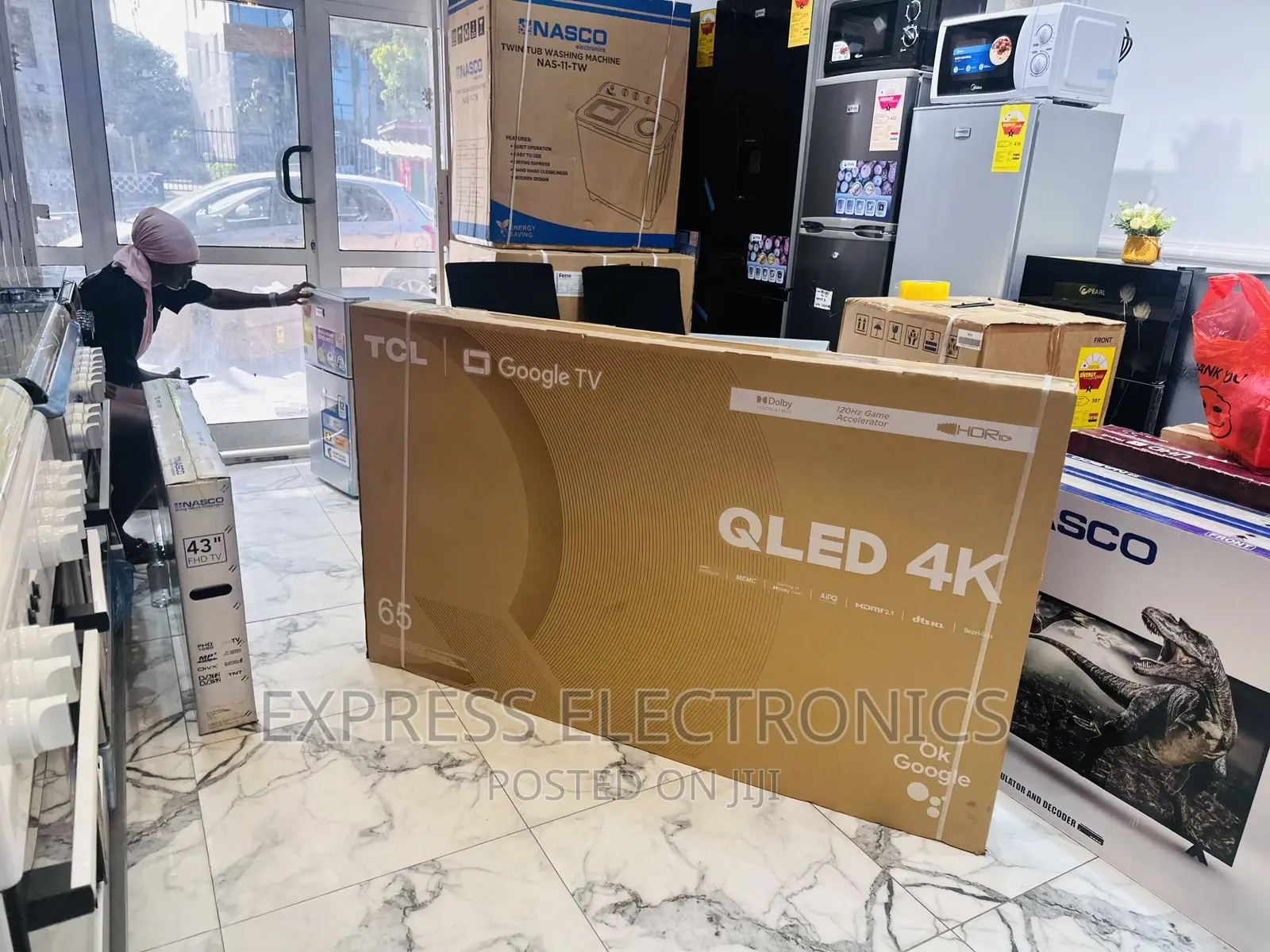 (65”C645 ) QLED UHD Smart TCL Tv 