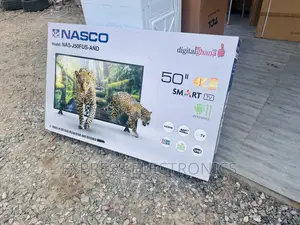 50”UHD Smart Nasco Glossy Slim LED Tv  Gorgeous LED