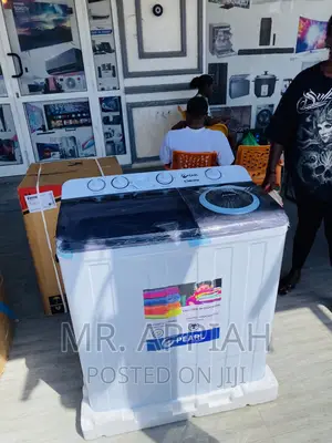 Reliable Pearl 12kg Electric Washing Machine + Spin/Dry.