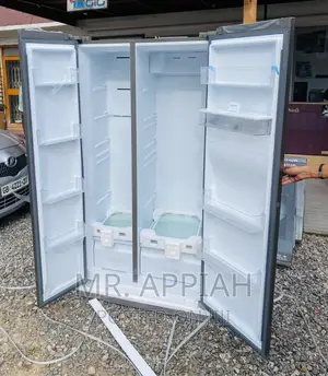 Fast Chilling TCL P520SBN Side by Side Electric Fridge.
