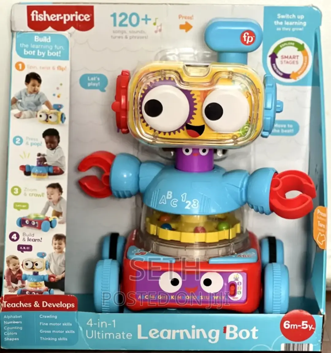 Children Kids Fisher-price 4-in-1 Learning Bot