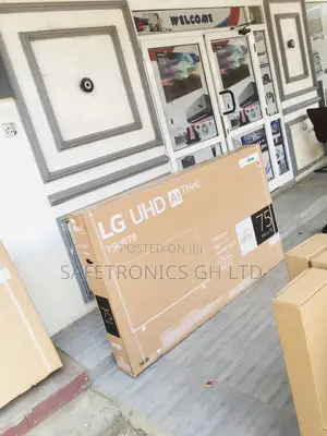 Electric 75 Inches Glossy LED LG UHD Smart Black UR78 Tv
