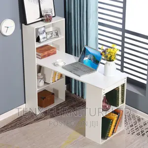 Spacious Study Table Combines With Storage Unit Combo(Desk)