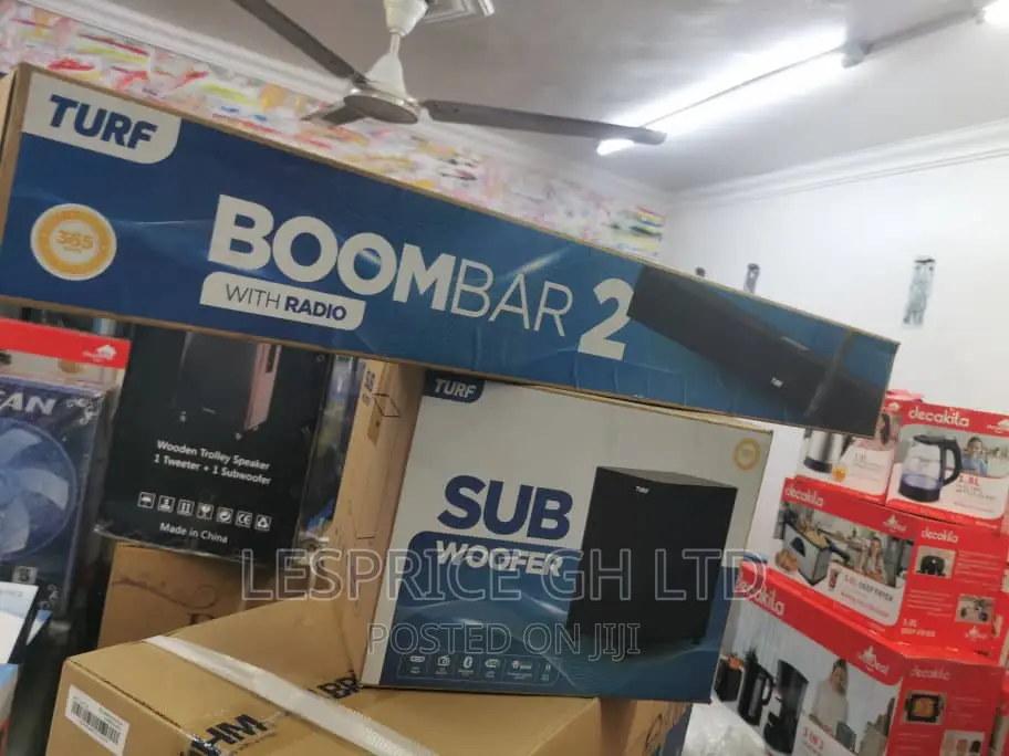 Turf Boom Bar2- Sound Bar+Sub Woofer Strong