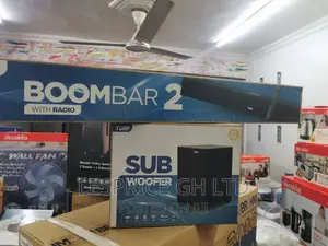 Turf Boom Bar2 High Quality- Sound Bar+Sub Woofer