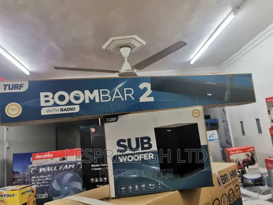 Turf Boom Bar2""•Sound Bar+Sub Woofer