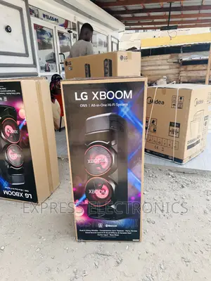 Grab a Deal on ON9 HI-FI System LG Black Multi Color Light