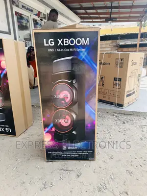 Perfect Sleek Design ON9 Hi-Fi System LG Black