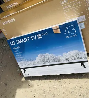 Newly in Stock LG(43lm637)43 Inch FHD Led Smart Tv.