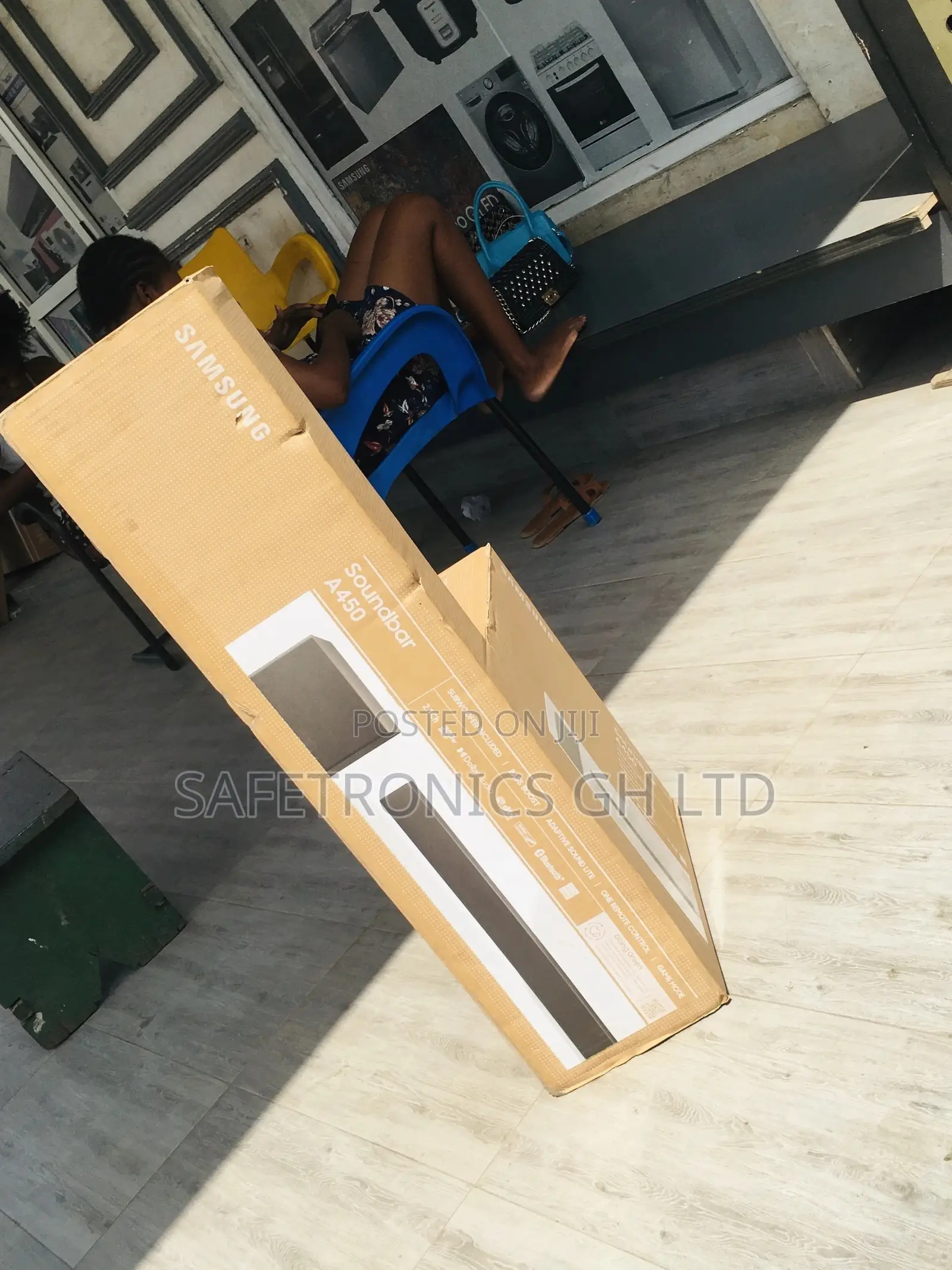 Electric Wireless Bluetooth  Samsung A450 Black Soundbar
