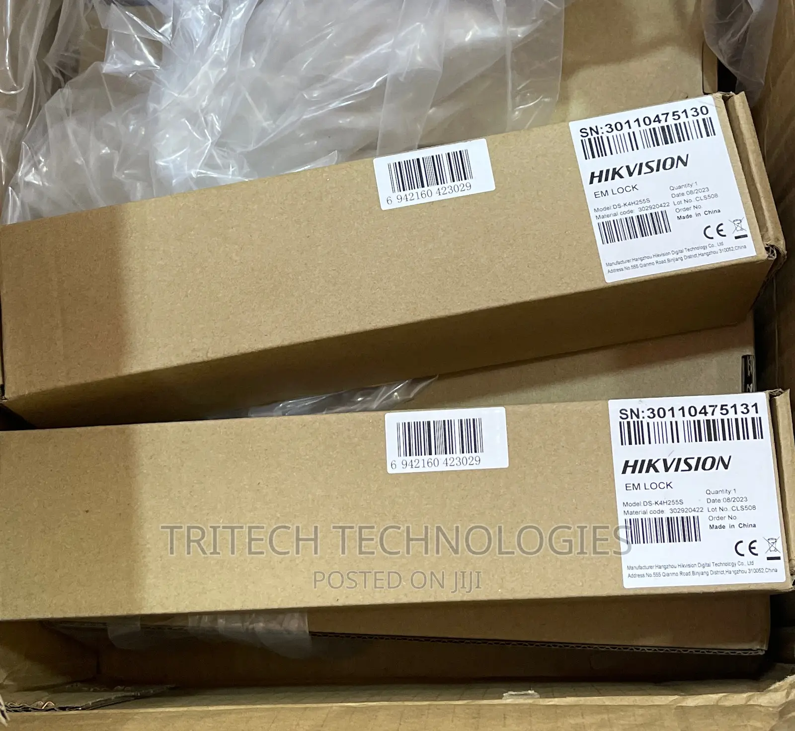Hikvision Ds-k4h255s Magnetic Lock 280kg With Bracket