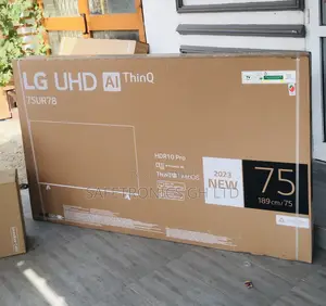 LG UHD Smart Glossy LED 75 Inches Black Electric Tv