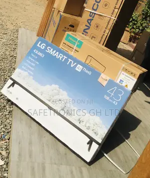 Smart UHD Black LG LM63 43 Inches Glossy LED Electric Tv
