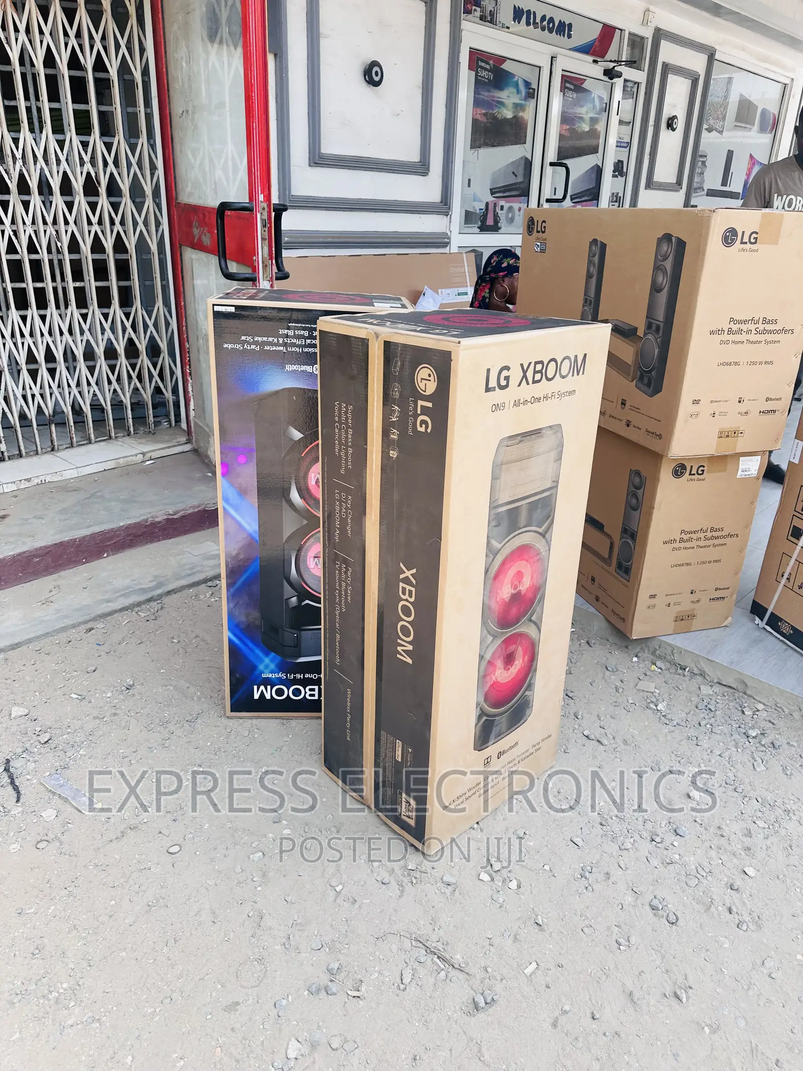 LG Hi-Fi System Black ON9 Black 