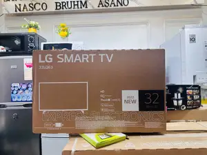 LG 32LQ63 FHD Smart Glossy Slim Tv .