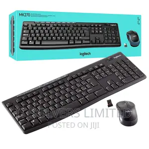 Logiteck Mk270 Wireless Keyboard and Mouse