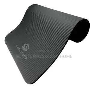 Exercise Mat Black Skelcore 10mm Ec133492r