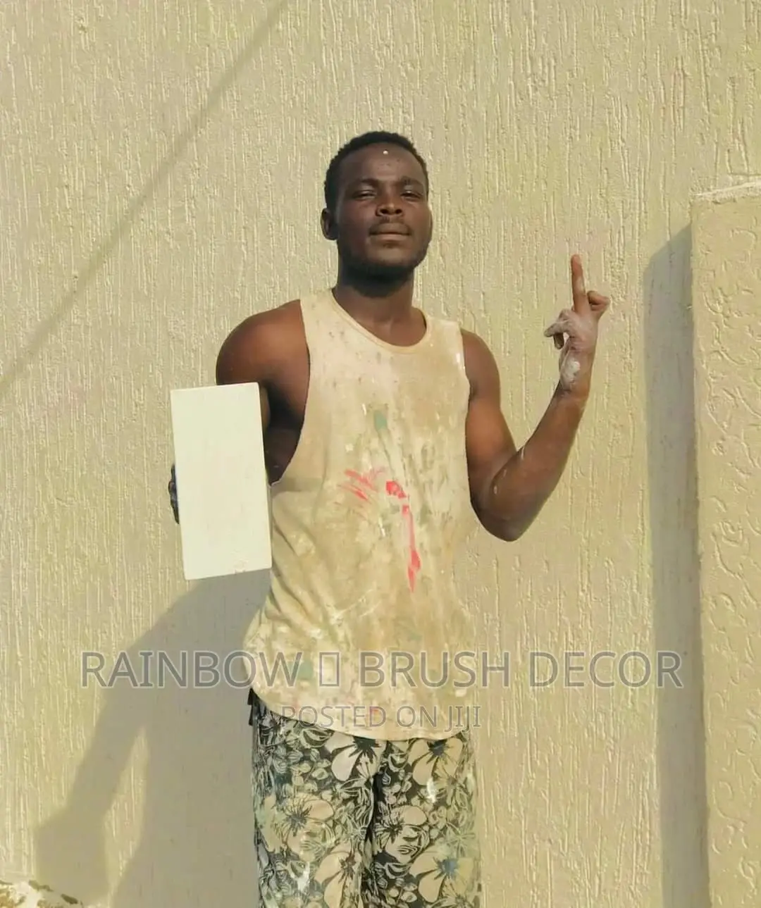 Wall Treatment Paint (Acrylic Waterproof Graffiato Paint)