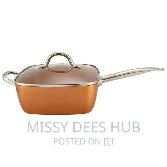Square Copper Casserole Pan