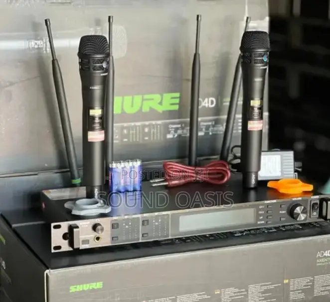 Shure Ad4d Two-Channel Digital Wireless Receiver