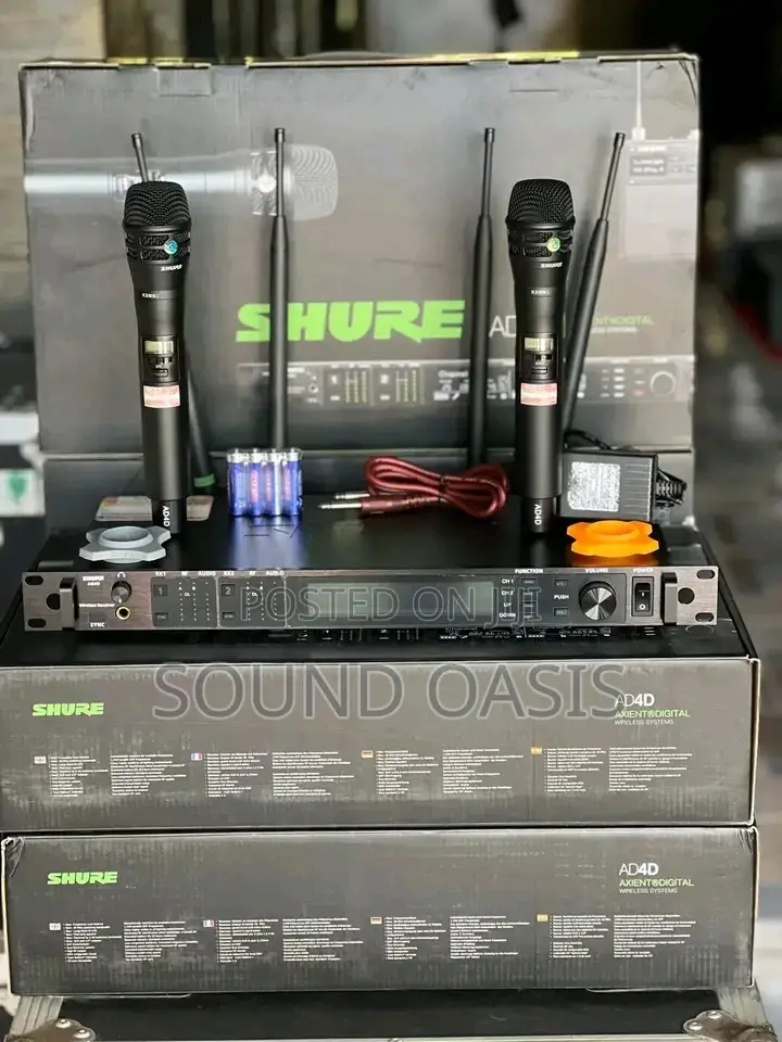 Shure Ad4d Two-Channel Digital Wireless Receiver