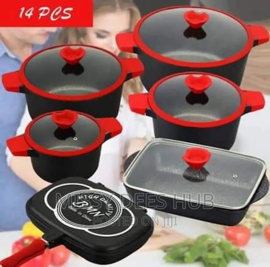 High Quality 14pcs Cookware Set