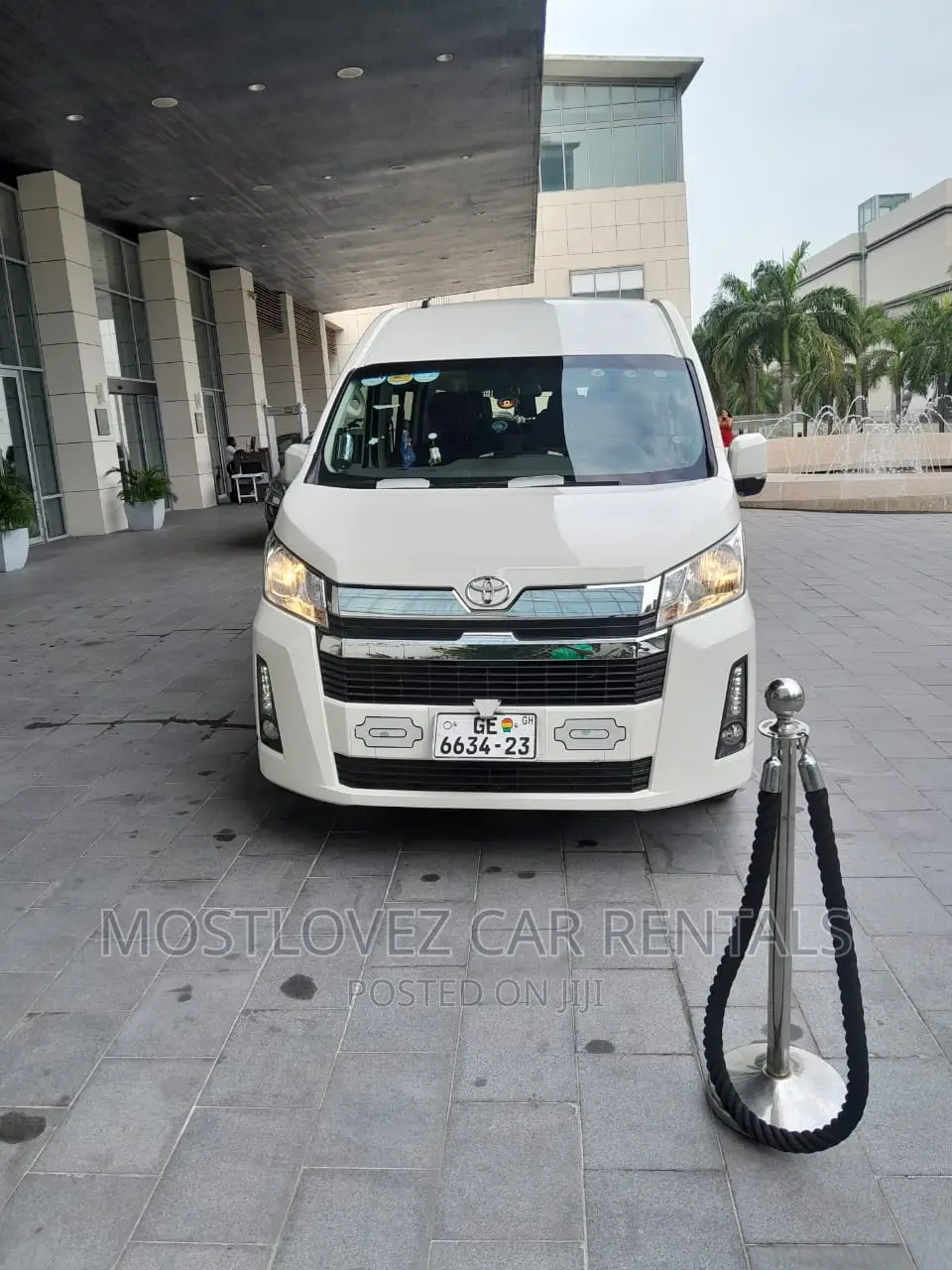 Car Rental in Ghana- Mini Van for Rent in Ghana- 15 Seats